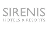 Logotipo de Sirenis, una empresa que destaca en showcases. Representa la excelencia en la presentación de marcas y productos.