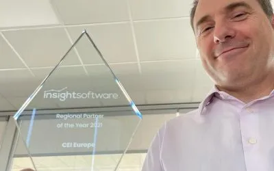 CEI Europe obtiene el premio al mejor partner de 2021 de Insight Software