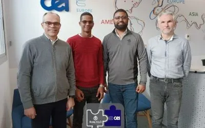 Ron Barceló visita las oficinas de CEI en Palma