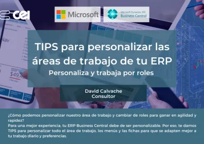 Guía completa para personalizar Microsoft Dynamics 365 Business Central, optimizando flujos de trabajo y mejorando la eficiencia operativa de tu empresa.