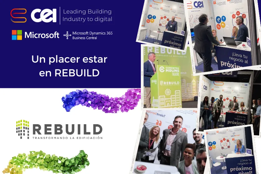 rebuild-gracias-cei-construccion Imagen de agradecimiento tras el éxito de REBUILD23, mostrando el compromiso de CEI con el sector de la construcción en España.