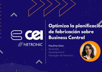Ilustración de la optimización de la planificación de la fabricación en Business Central para una gestión de recursos eficiente y decisiones informadas.