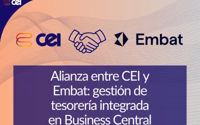 CEI Europe y Embat se alían para ofrecer una plataforma de gestión de tesorería integrada con Business Central