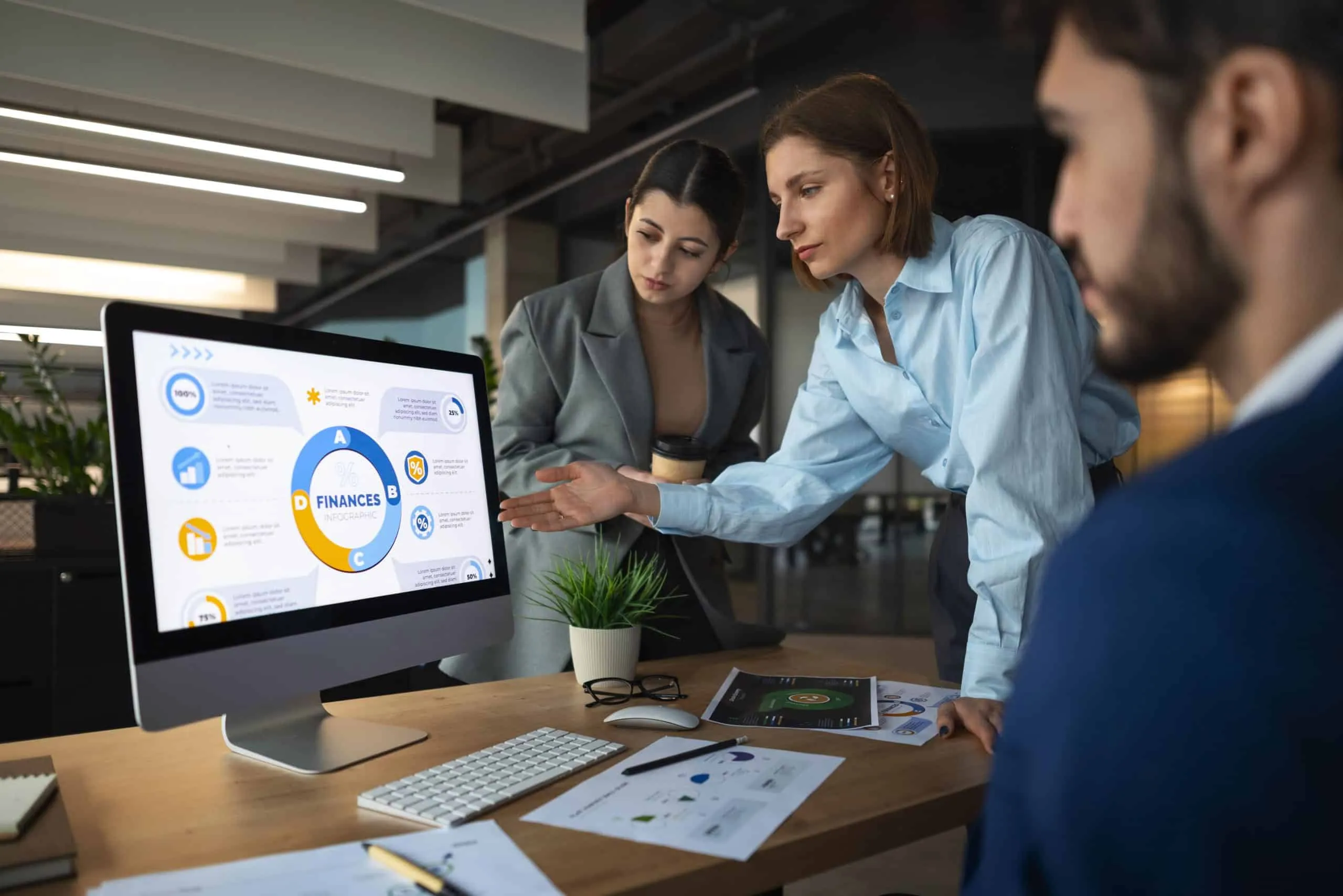 Agente de compras con IA optimiza la gestión de un negocio. Automatización inteligente de procesos de adquisición