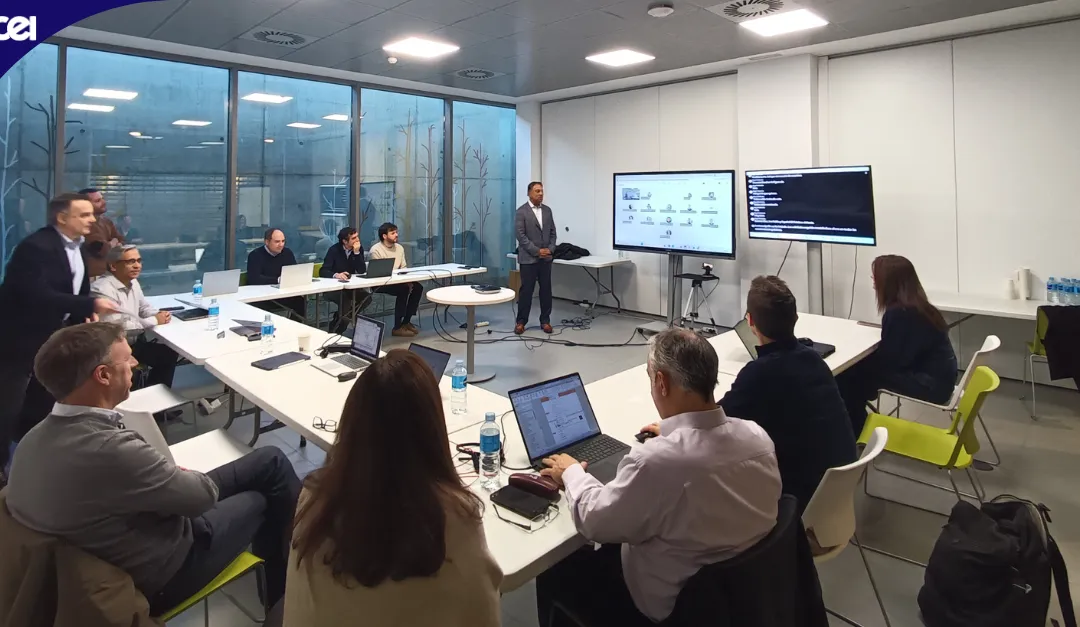 Visita de D. Raja Cofounder y CEO de CEI America